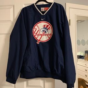 vintage yankees nike pullover